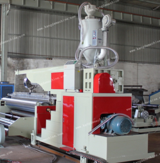 Double Extruder double mirror roller Laminating Machine